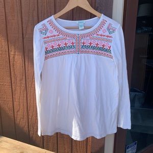 Sundance western bohemian theme blouse
